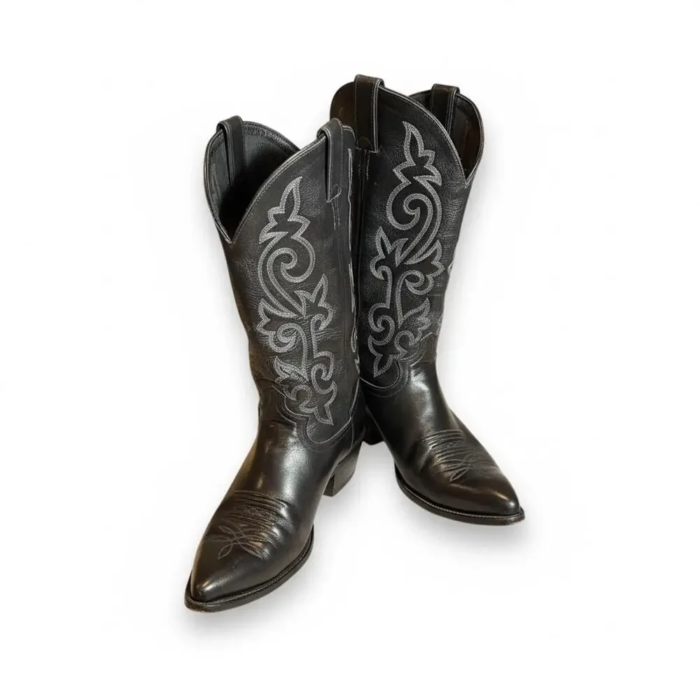 Pre Owned Justin 1408 Men’s Western Boot With London Calf‎ Foot sz 11 D
